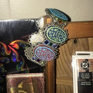 Multi-colored Symbol Jewel Bracelet